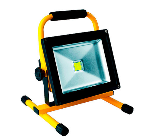 PROYECTOR DE AREA LED 30W RECARGABLE EMERGENCIA