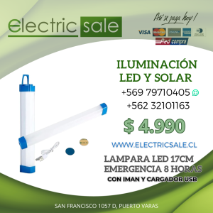 Lampara Recargable 17cm